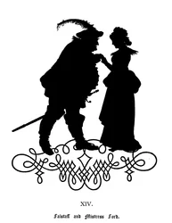 Falstaff und Frau Ford